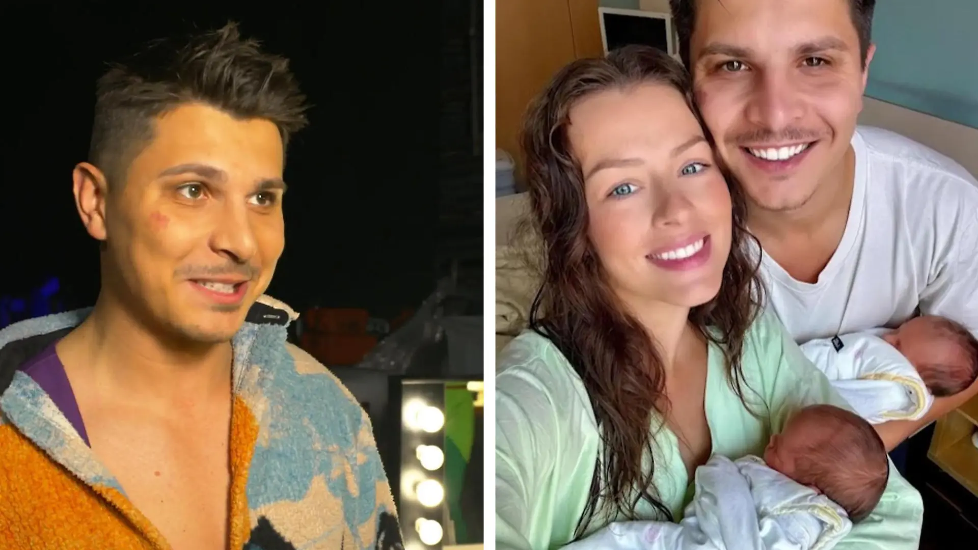 So meistern Alexandru und Patricija ihren Baby-Alltag Er auf "Lets Dance"-Tour, sie zu Hause!