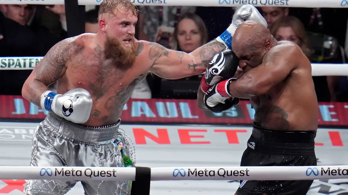 Jake Paul bezwingt Mike Tyson.