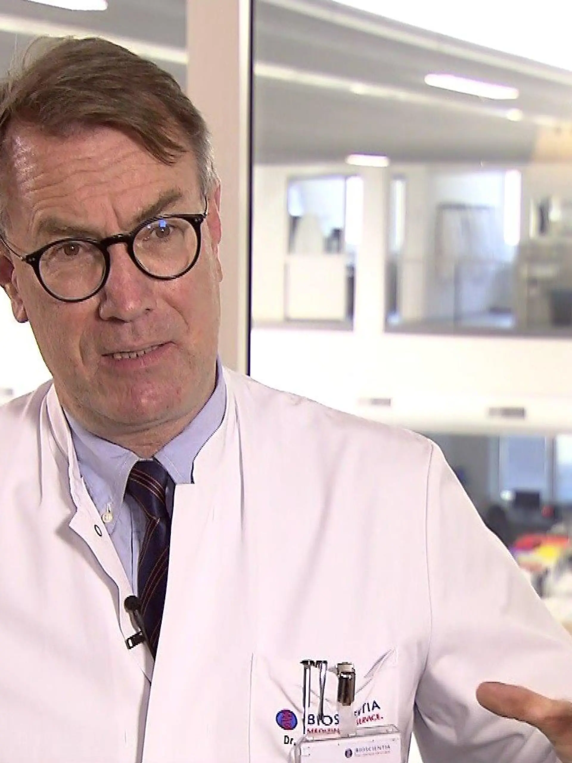 Dr. Georg-Christian Zinn, Direktor Hygienezentrum Bioscientia