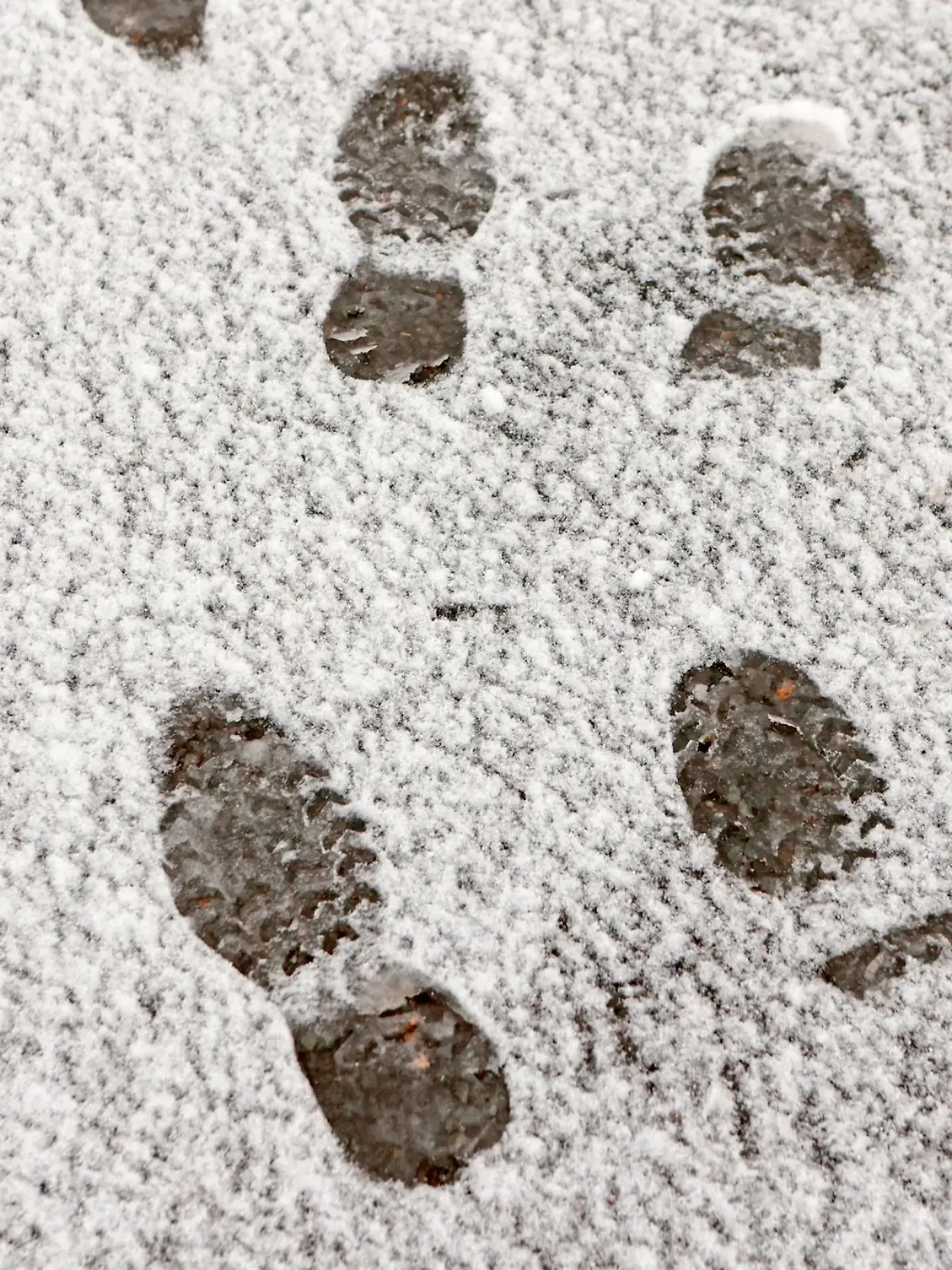 Bild zu: "Schneeabdrücke verraten Einbrecher"