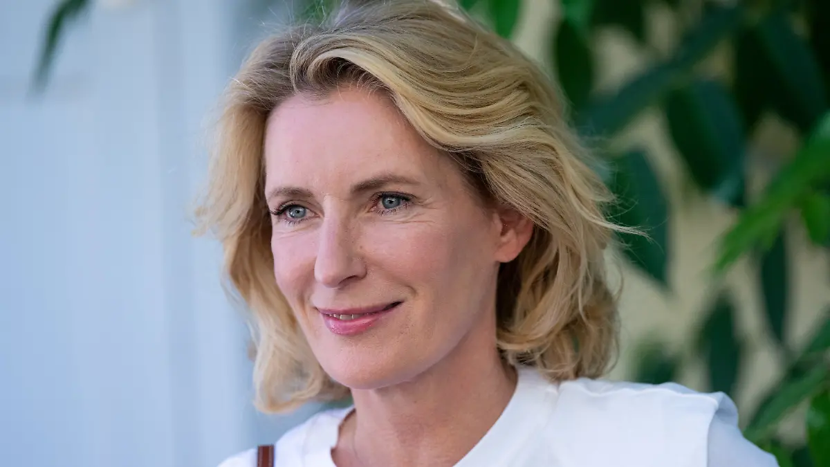 Maria Furtwängler nimmt im Rahmen des Filmfests München an einem Empfang des FilmFernsehFonds Bayern teil.