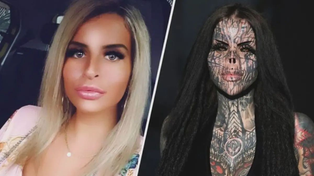 Links sieht man Toxii Daniëlle 2019, rechts ein Foto aus diesem Jahr