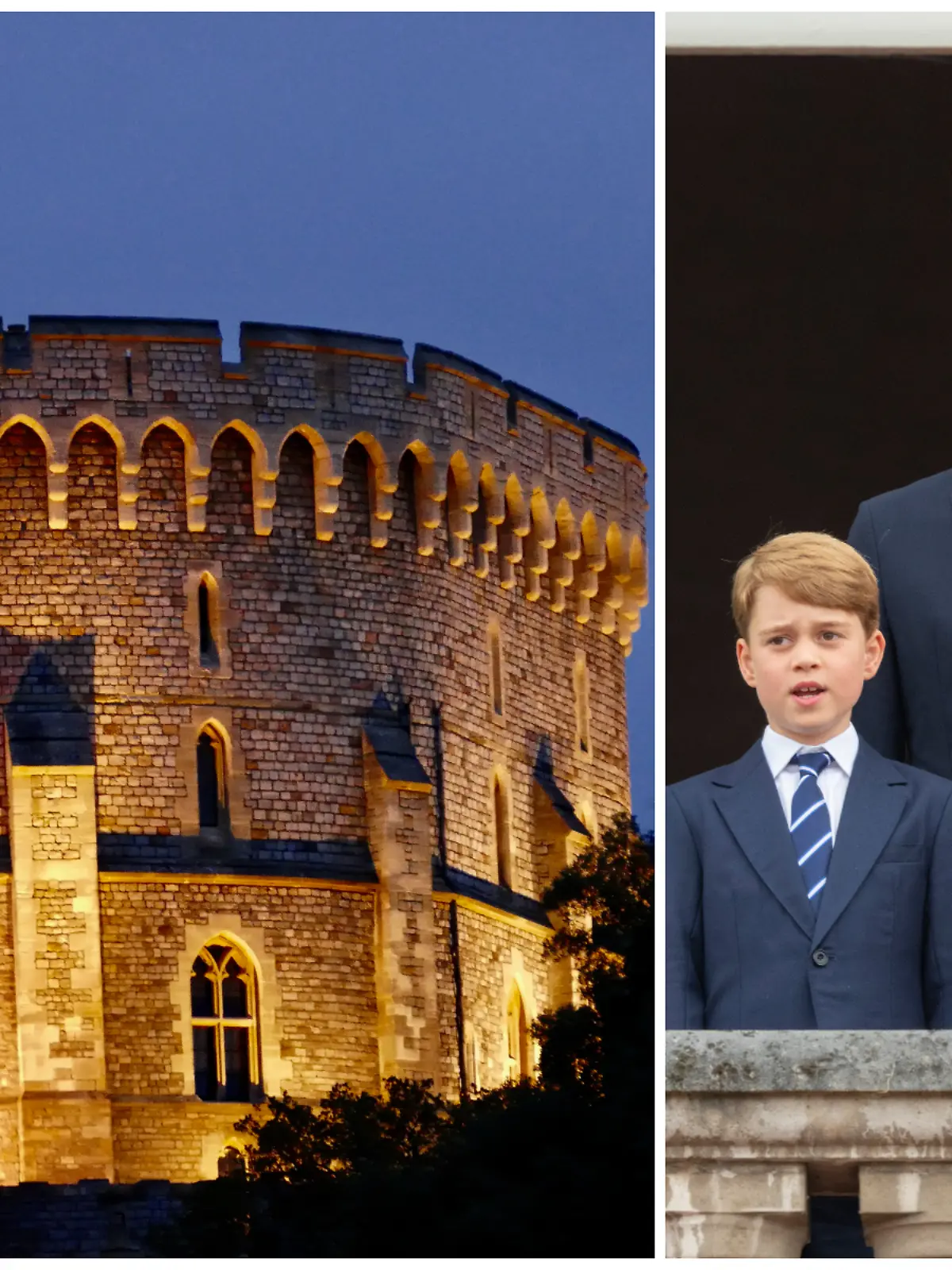 Bild zu: "Maskierte Männer brechen in Schloss Windsor ein "