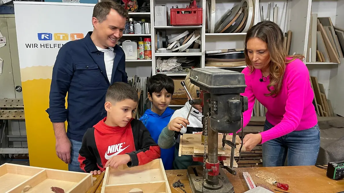 RTL – Wir helfen Kindern“ -Paten Roberta Bieling und Christopher Wittich