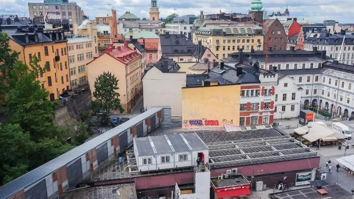 Södermalm ist Stockholms Szeneviertel - hier fällt der Blick über den nördlichen Teil, wo die Hauptstraße Götgatan beginnt. Foto: Philipp Laage