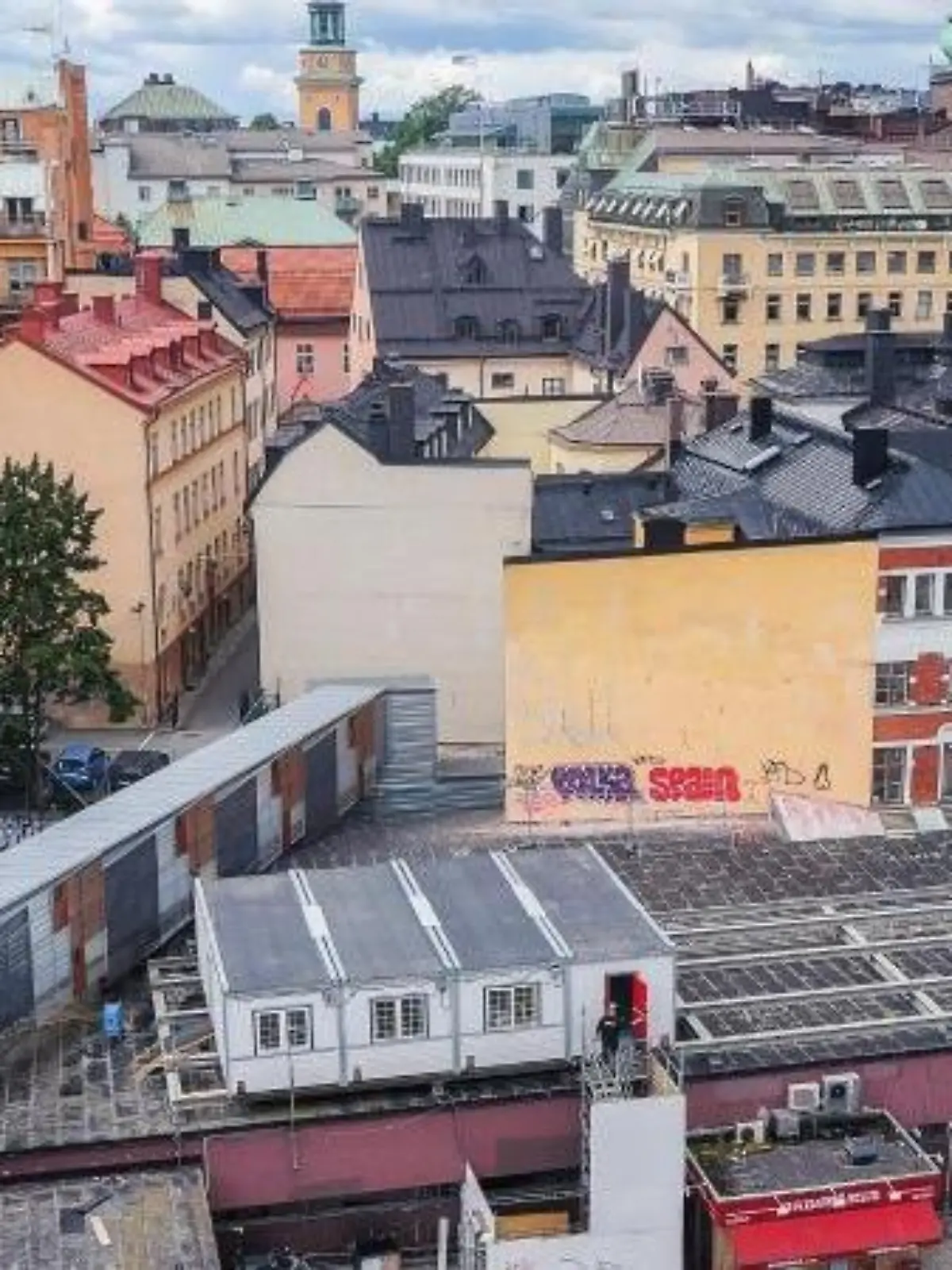 Södermalm ist Stockholms Szeneviertel - hier fällt der Blick über den nördlichen Teil, wo die Hauptstraße Götgatan beginnt. Foto: Philipp Laage