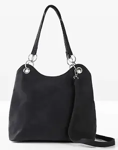 Große Handtasche in Schwarz