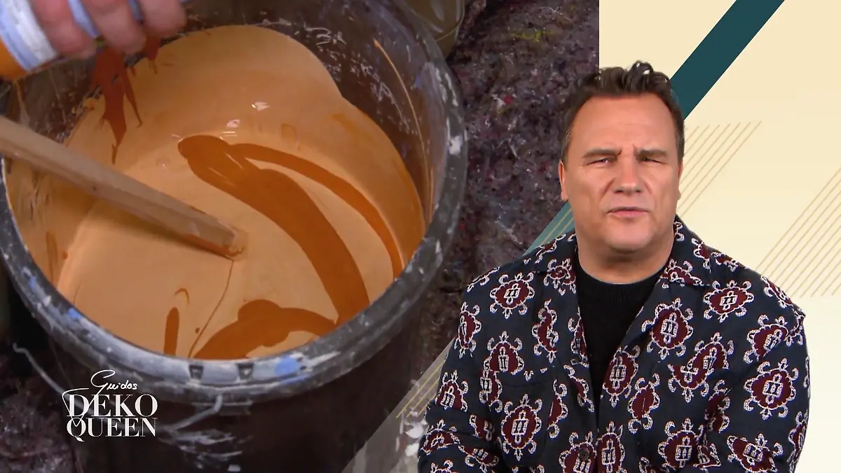 Vorm Shoppen heißt es: Farbe anrühren "Sehr viel Braun"