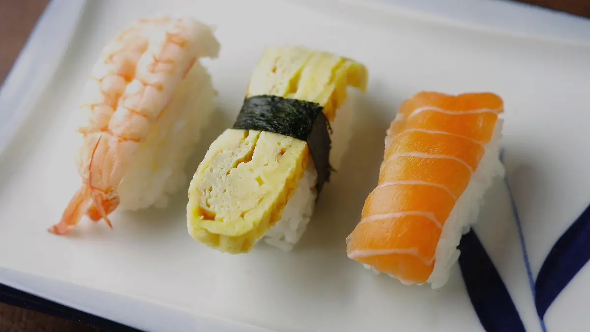 Nigiri Sushi. +++(c) dpa - Report+++