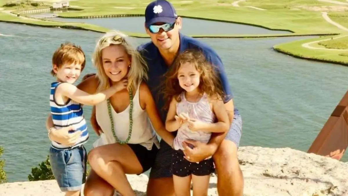 Pedrie Wannenburg mit seiner Familie