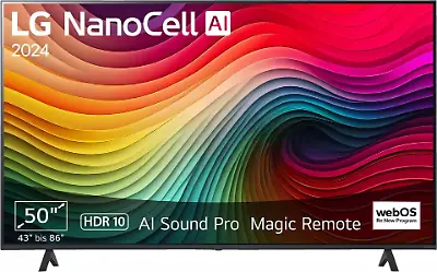 LG 50NANO81T6A NanoCell TV (50 Zoll)