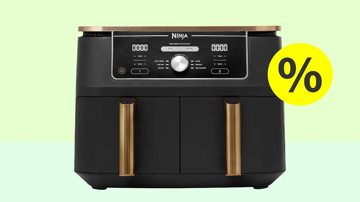 Ninja Foodi Max Dual Zone Heißluftfritteuse im Angebot.