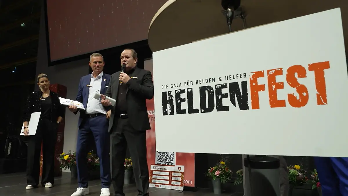 Auszeichnung für Wolfram Kons und den RTL-Spendenmarathon „Helden-Award“ Gala