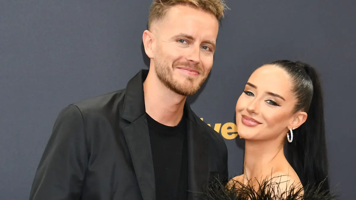 Julian Classen und Freundin Palina bei den Bambi Awards 2024