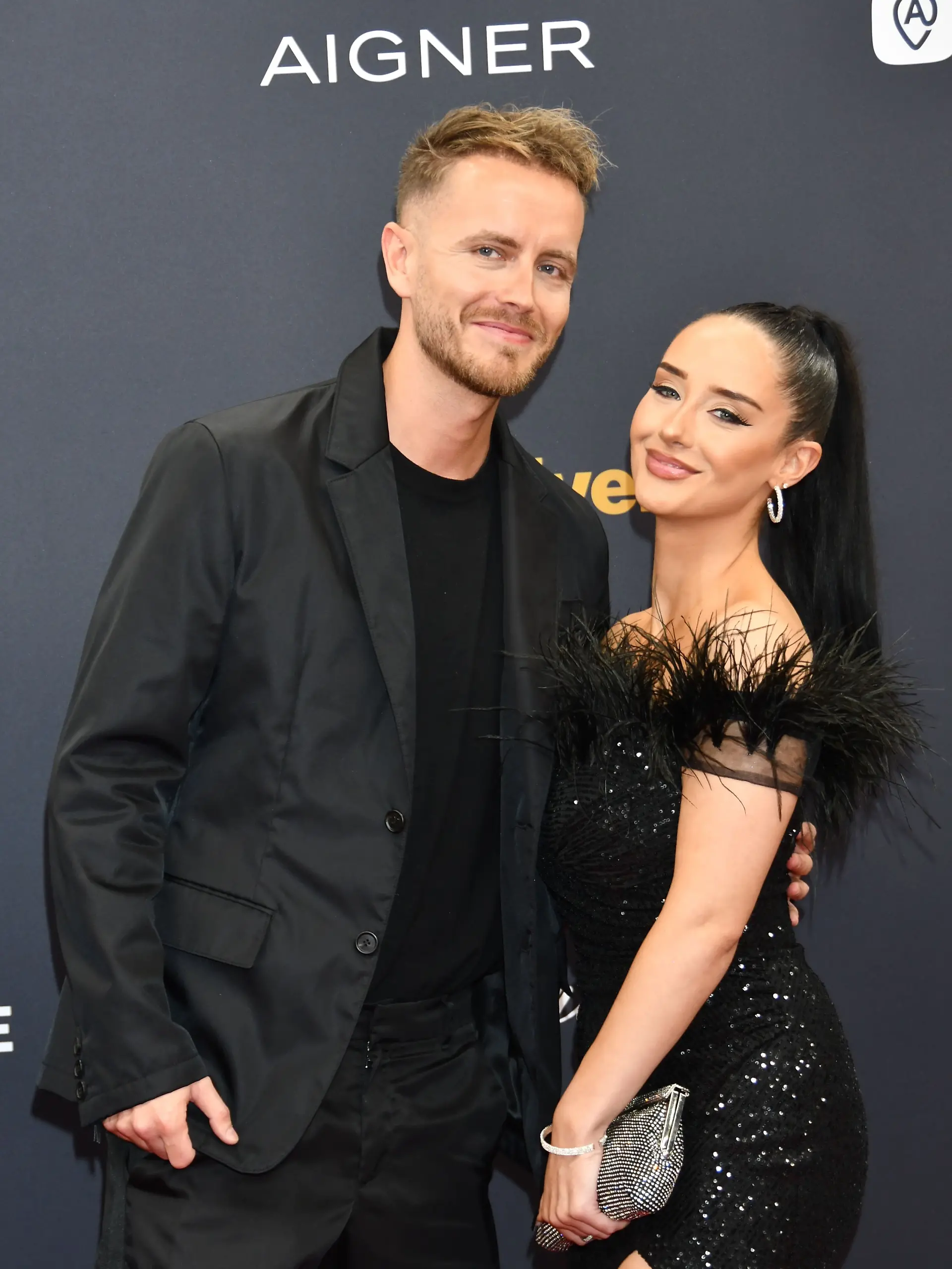 Julian Classen und Freundin Palina bei den Bambi Awards 2024 
