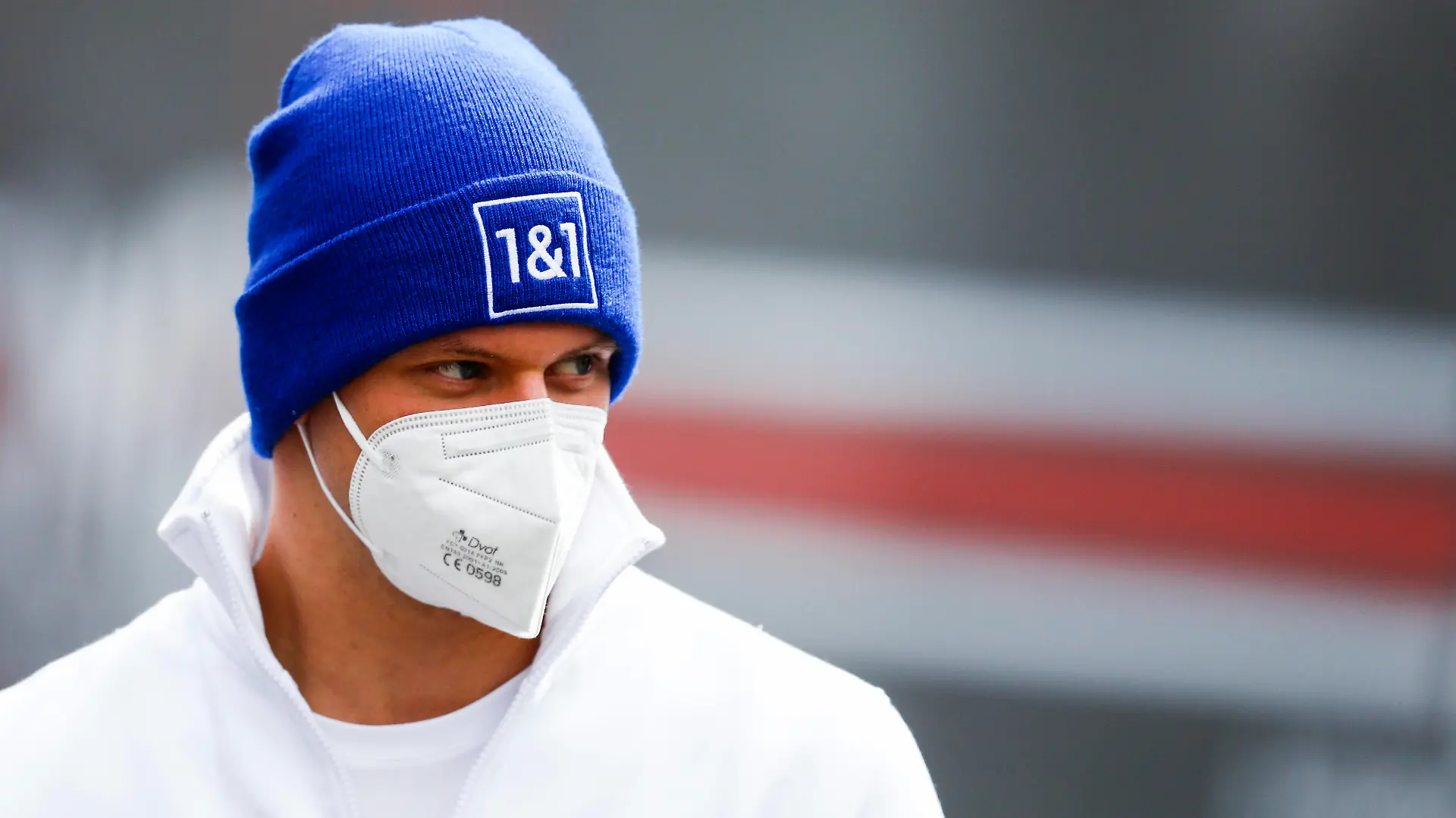  Formula 1 2022: Emilia Romagna GP AUTODROMO INTERNAZIONALE ENZO E DINO FERRARI, ITALY - APRIL 24: Mick Schumacher, Haas F1 Team arrives at track during the Emilia Romagna GP at Autodromo Internazionale Enzo e Dino Ferrari on Sunday April 24, 2022 in imola, Italy. Photo by Carl Bingham / LAT Images Images PUBLICATIONxINxGERxSUIxAUTxHUNxONLY GP2204_083132_31I2914