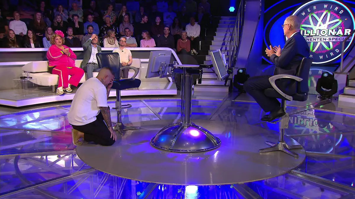 Bushido geht beim „Wer wird Millionär?”-Promi-Special zu Boden