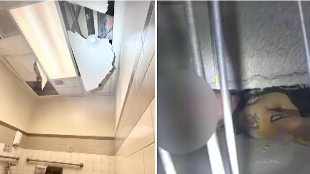 Er wollte doch nur aufs Klo?! Mann bleibt in Decke stecken Skurriler Notfall im Krankenhaus