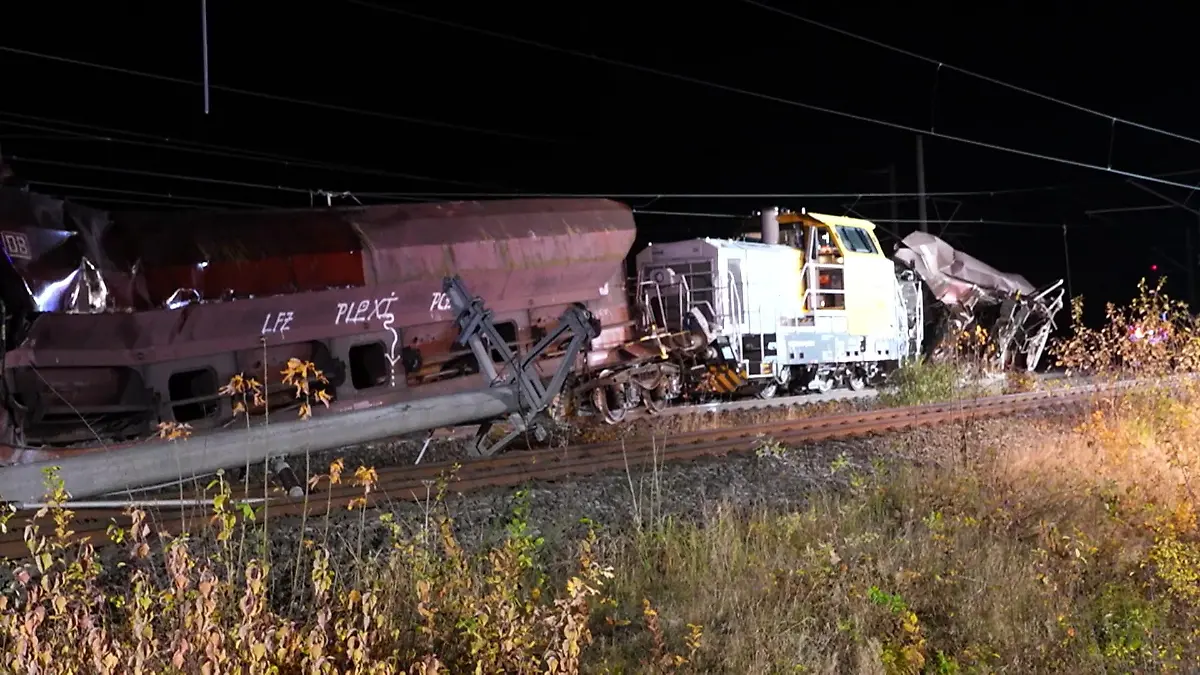 Güterzug bei Kerpen entgleist Drei Personen verletzt