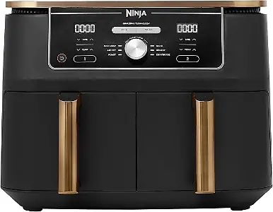 Ninja Foodi Max Dual Zone Heißluftfritteuse, Kupfer