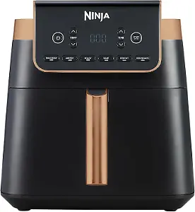 Ninja Heißluftfritteuse MAX PRO, Kupfer und Schwarz, AF180EUCP