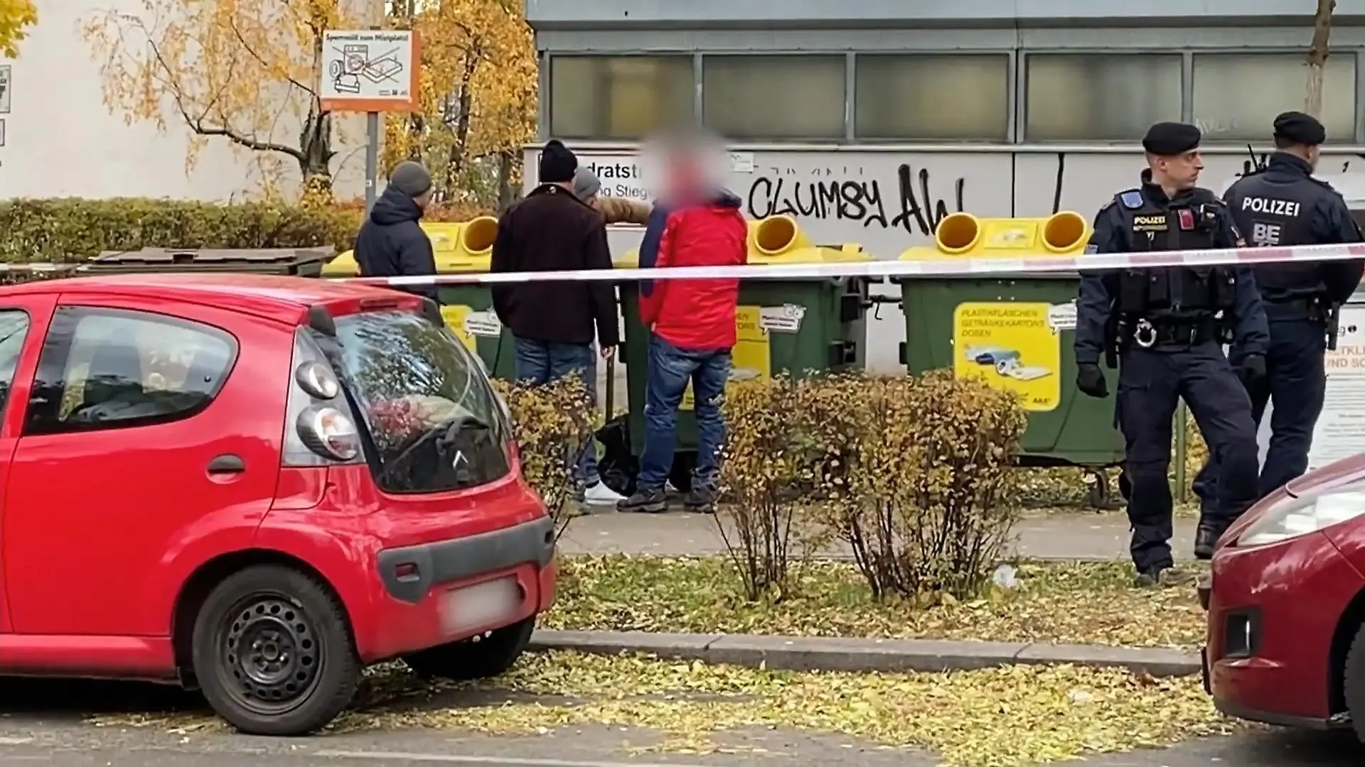 Ein Großaufgebot der Polizei hat nach dem Baby gesucht.