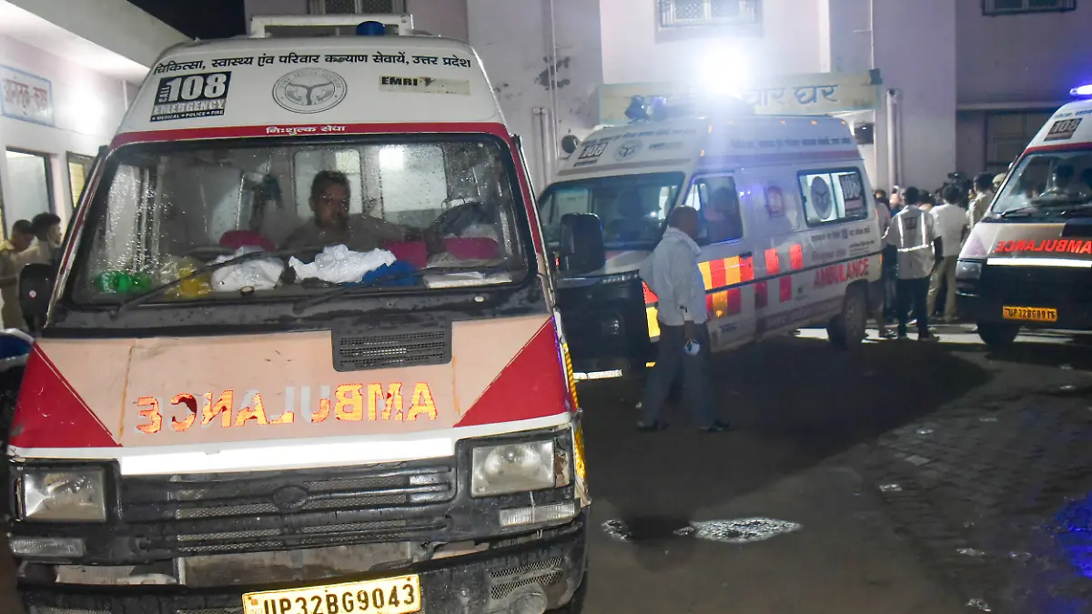 In einem Krankenhaus in Indien sterben elf Kinder bei einem Brand (Symbolbild).