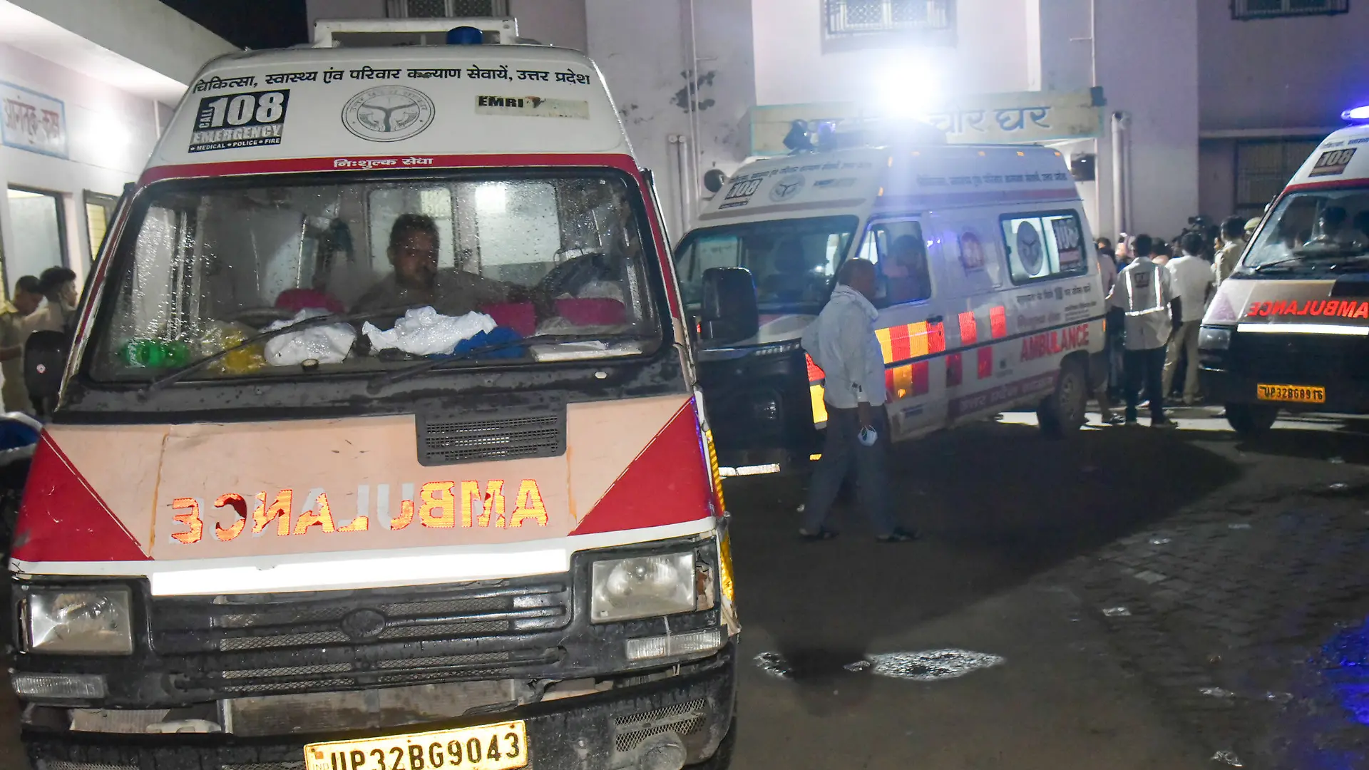 In einem Krankenhaus in Indien sterben elf Kinder bei einem Brand (Symbolbild).
