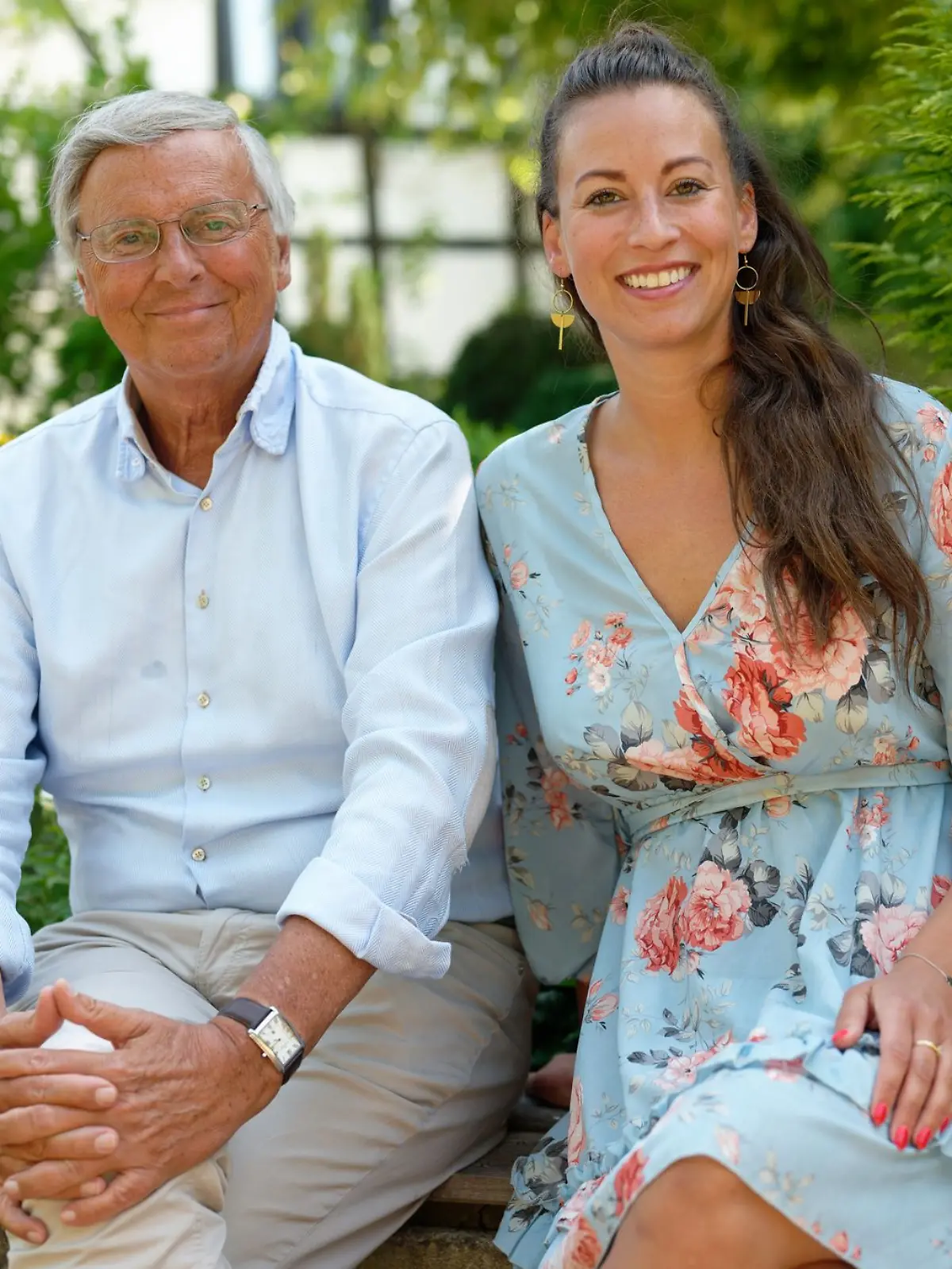 Caroline Bosbach mit ihrem Vater Wolfgang. Auch sie will nun in den Bundestag einziehen (Archivbild).