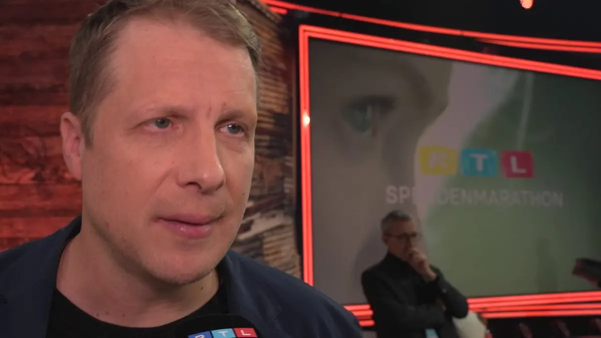 Oliver Pocher im RTL-Interview. 