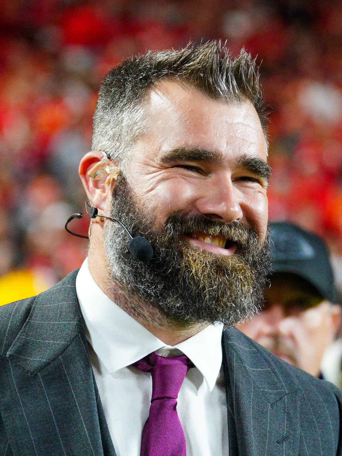 Bild zu: "Jason Kelce mit süßen Baby-News - alle guten Dinge sind vier"