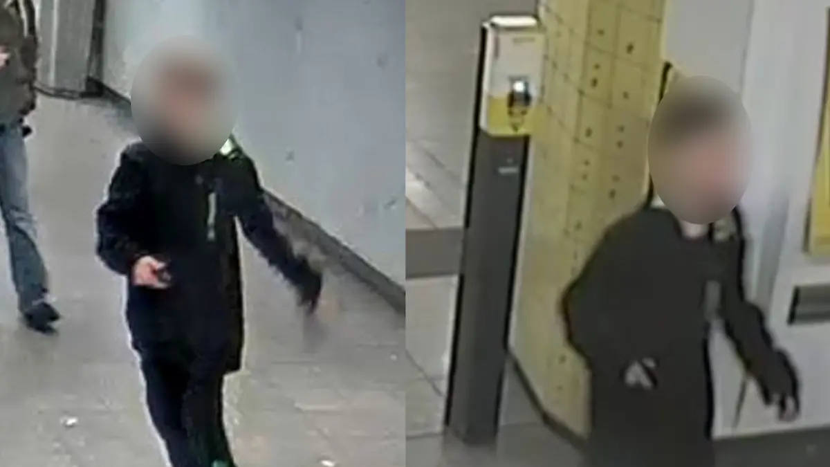 Mit diesen Bildern hat die Polizei nach dem Kind gesucht.