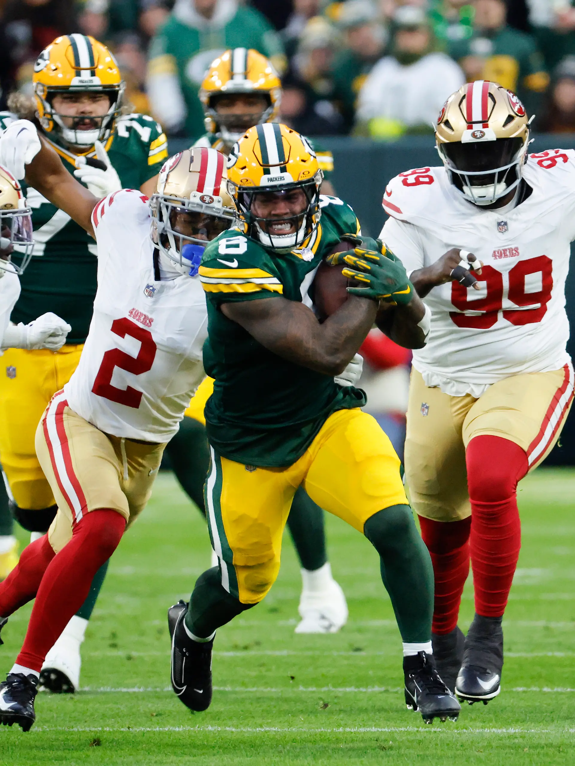 Bild zu: "Packers überrollen geschwächte 49ers"