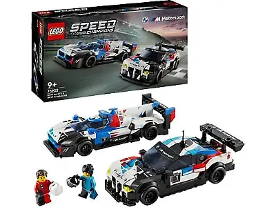 Lego-Speed Champions BMW M4 GT3 & BMW M Hybrid V8 Rennwagen-Bausatz