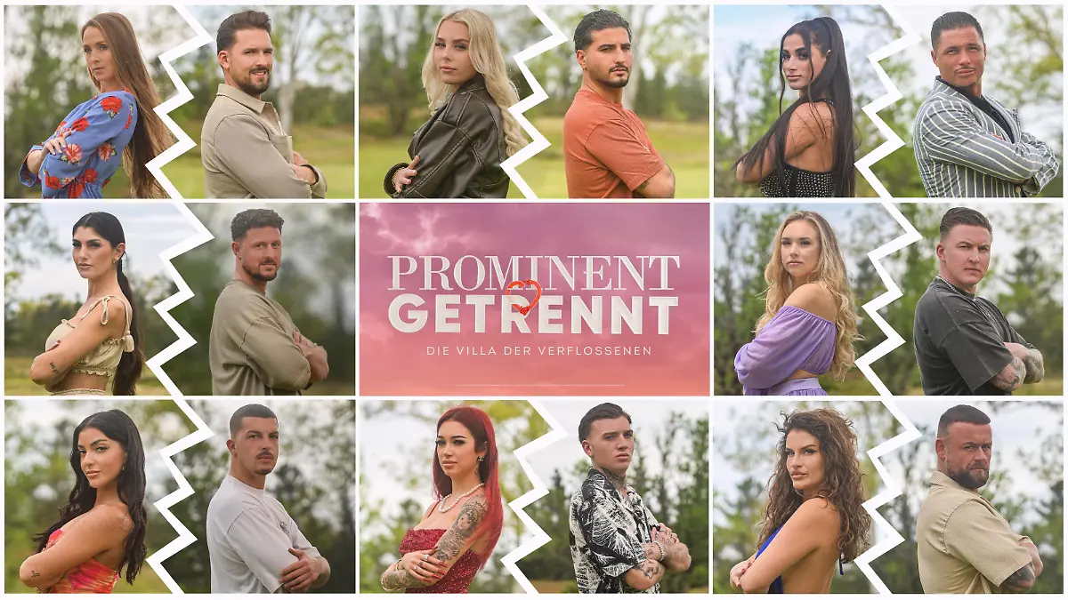 Das sind die Kandidaten für die vierte Staffel „Prominent getrennt“
