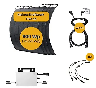 Flex 4x Komplettpaket (900Wp)