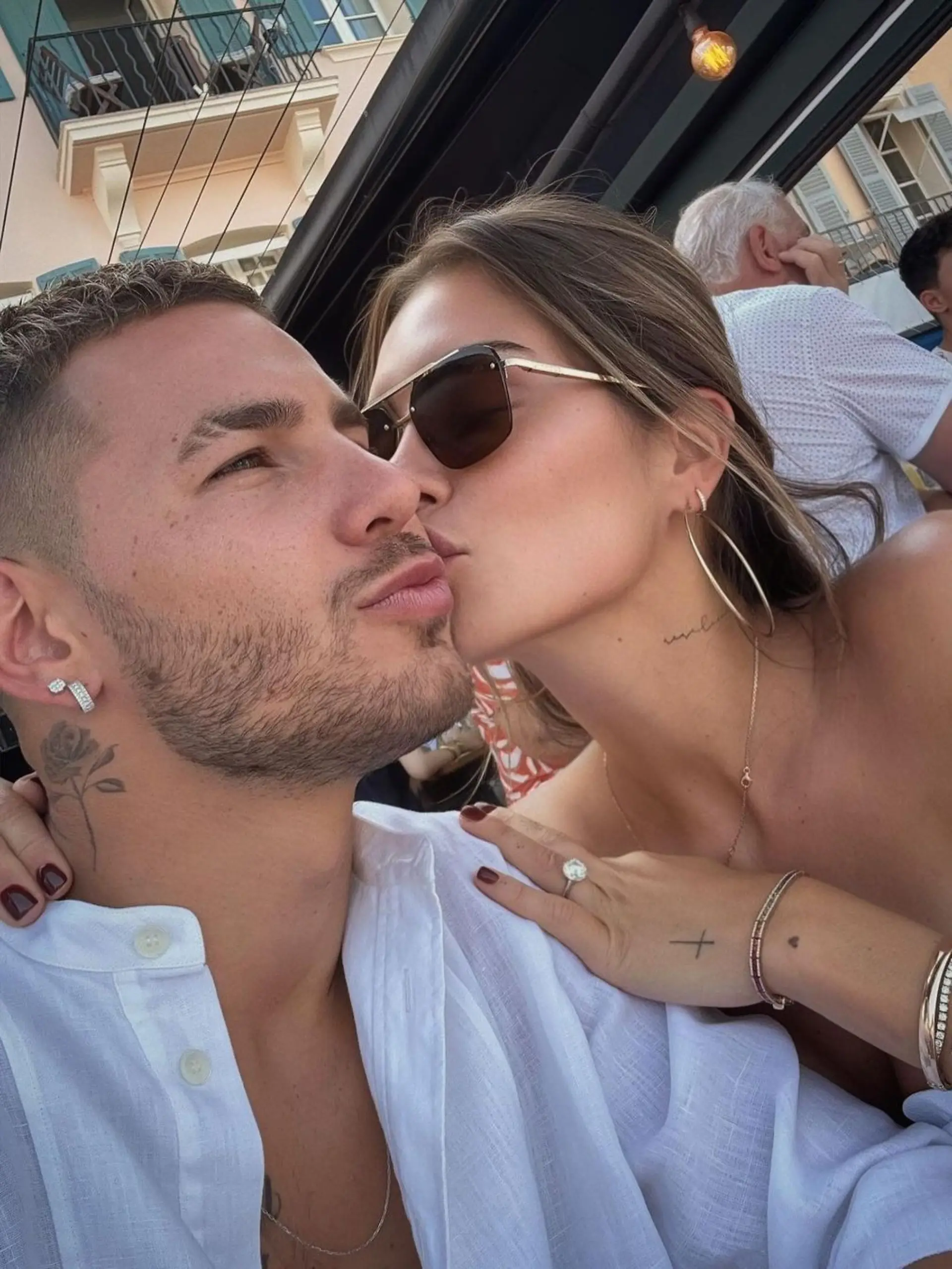 Lucas Hernandez und Victoria Triay sind seit Juli 2024 verheiratet.