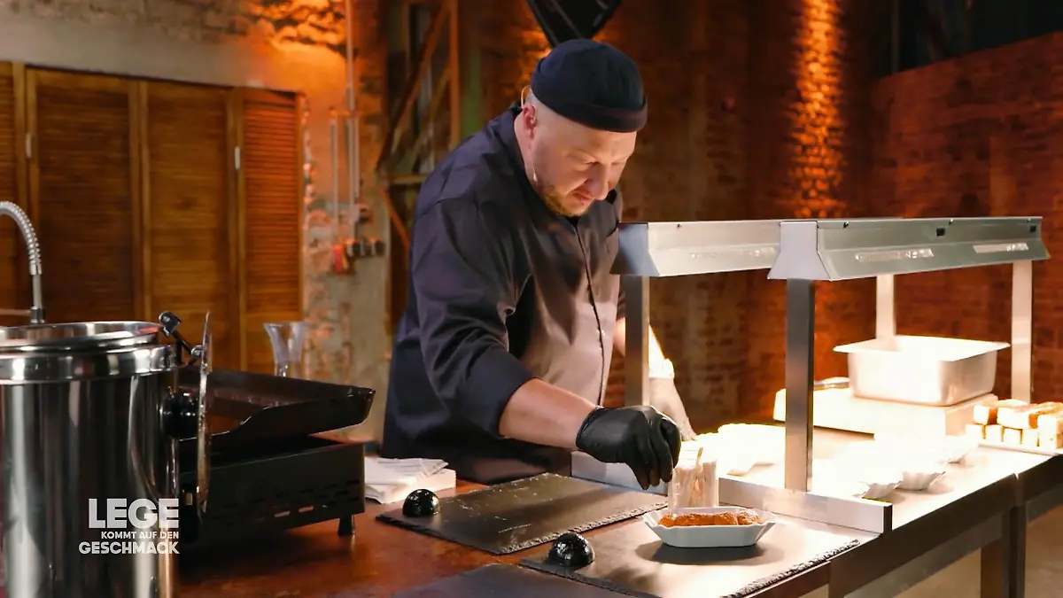 Jetzt muss bei Sebastian Lege alles funktionieren Die Zubereitung