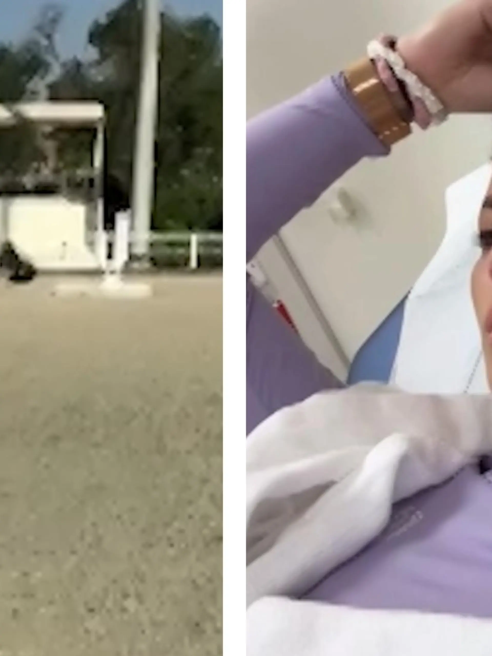Bild zu: "Drama bei Reitstunde! Pferd wirft Ina Aogo ab"