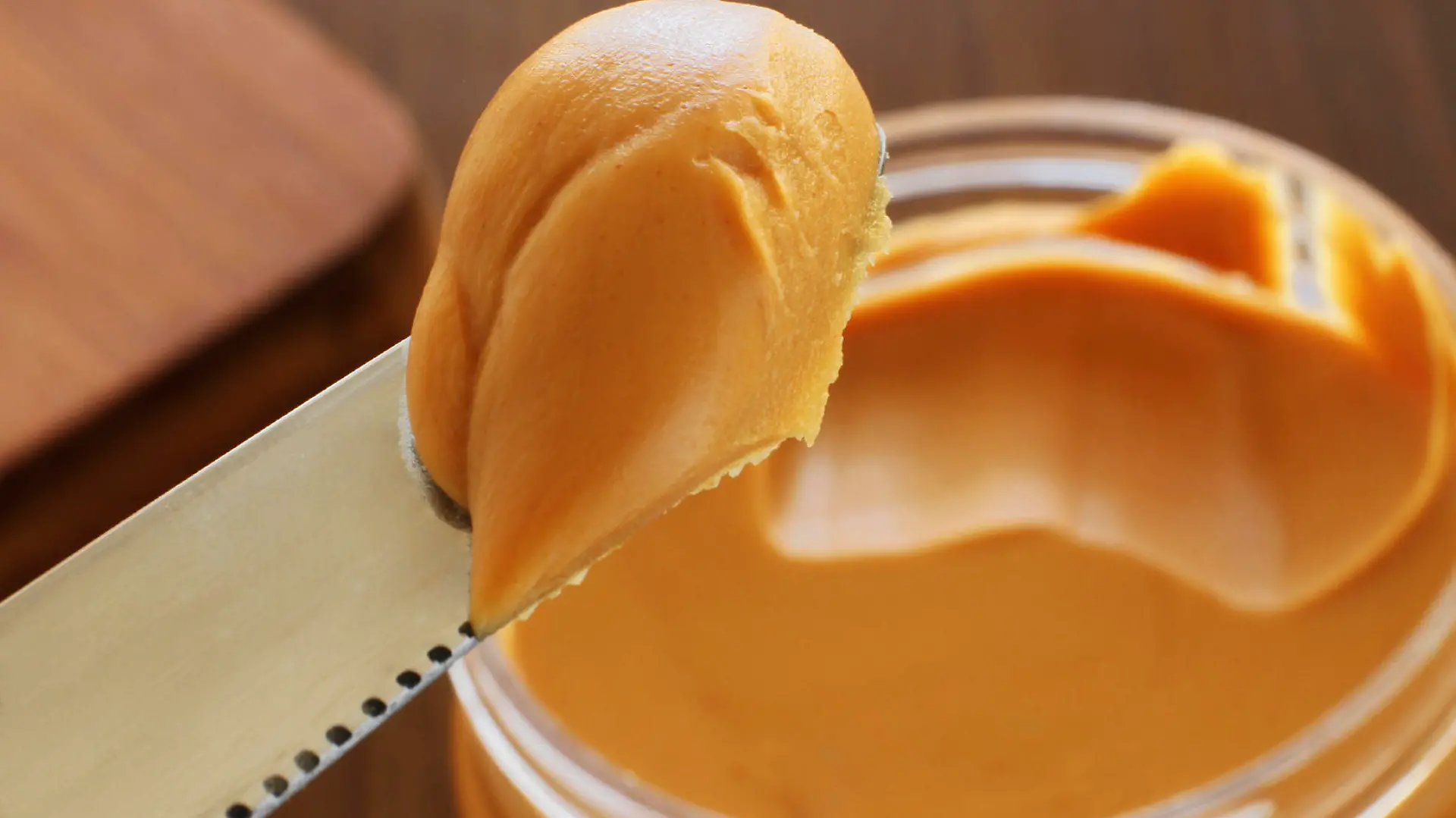 Peanut Butter on a Knife