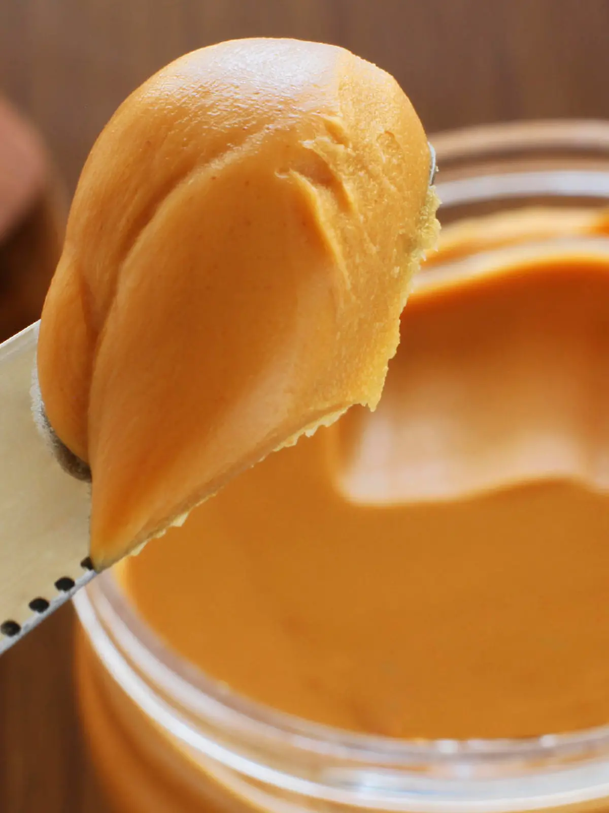 Peanut Butter on a Knife