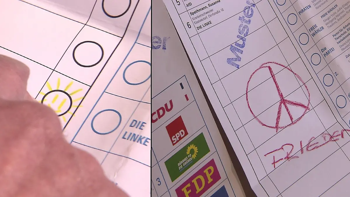 Der Wählerwille muss aus dem Stimmzettel klar hervorgehen.