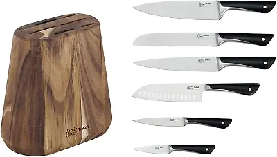 Jamie Oliver by Tefal K267S7 7-teiliger Messerblock