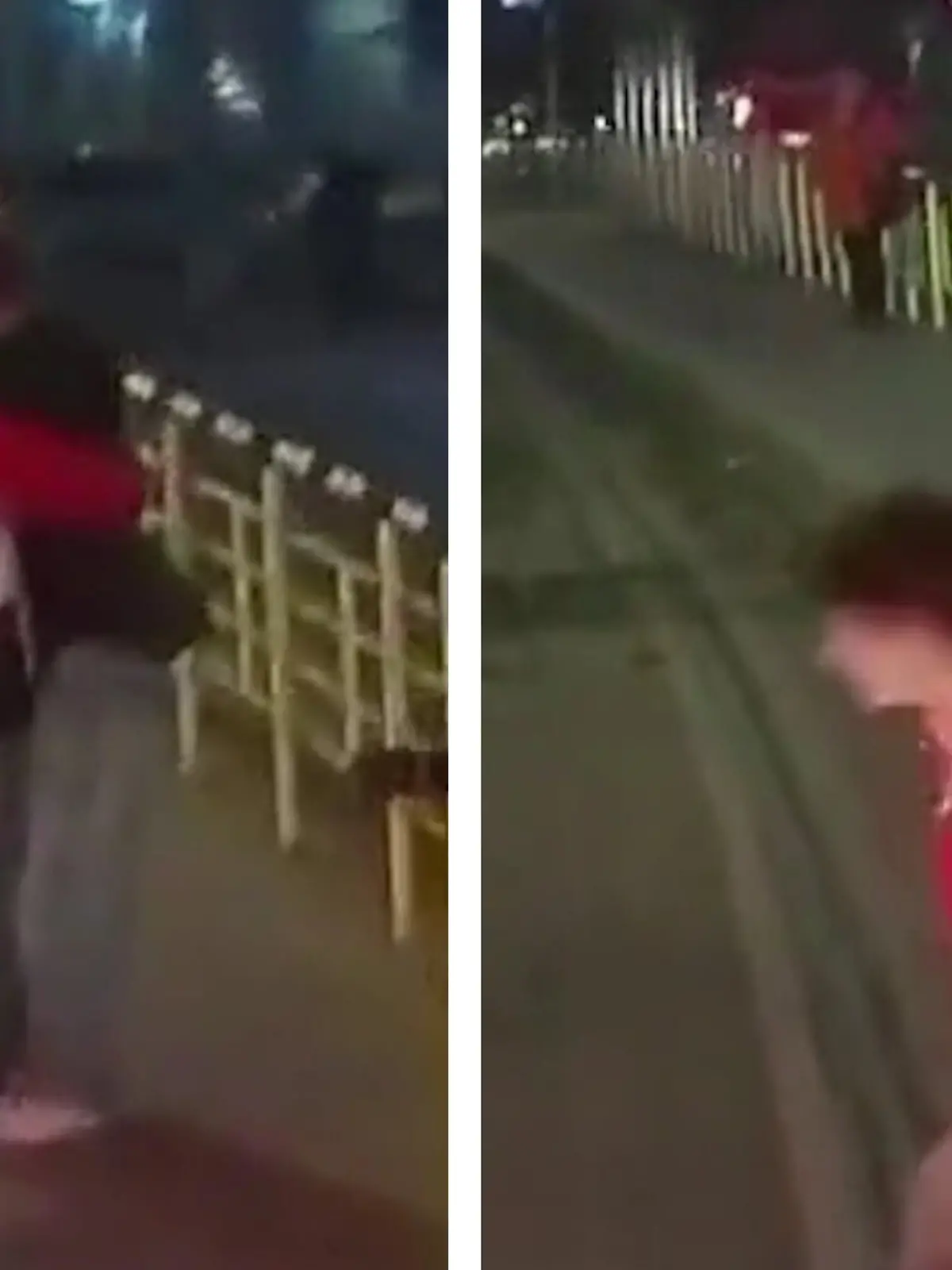 Blind vor Liebe! Teenager rennt nach Abschied vor Bahn