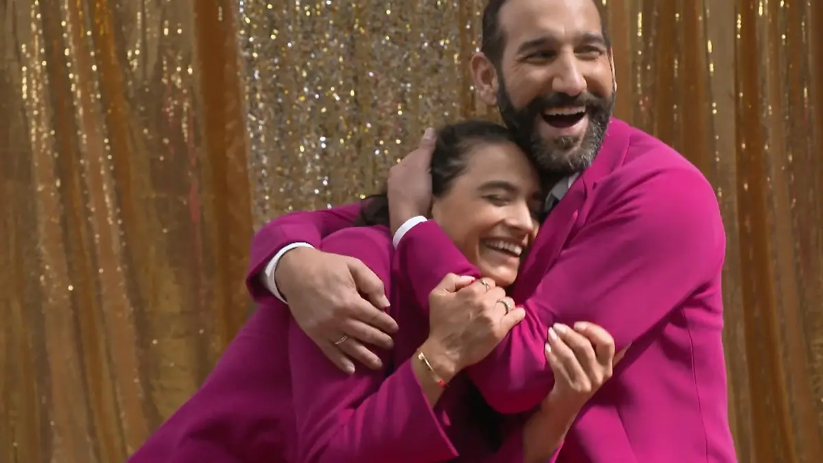 Amira und Massimo mussten sich erst beschnuppern Eingespieltes "Let's Dance"-Team