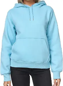 Smith & Solo Hoodie Damen, Hellblau