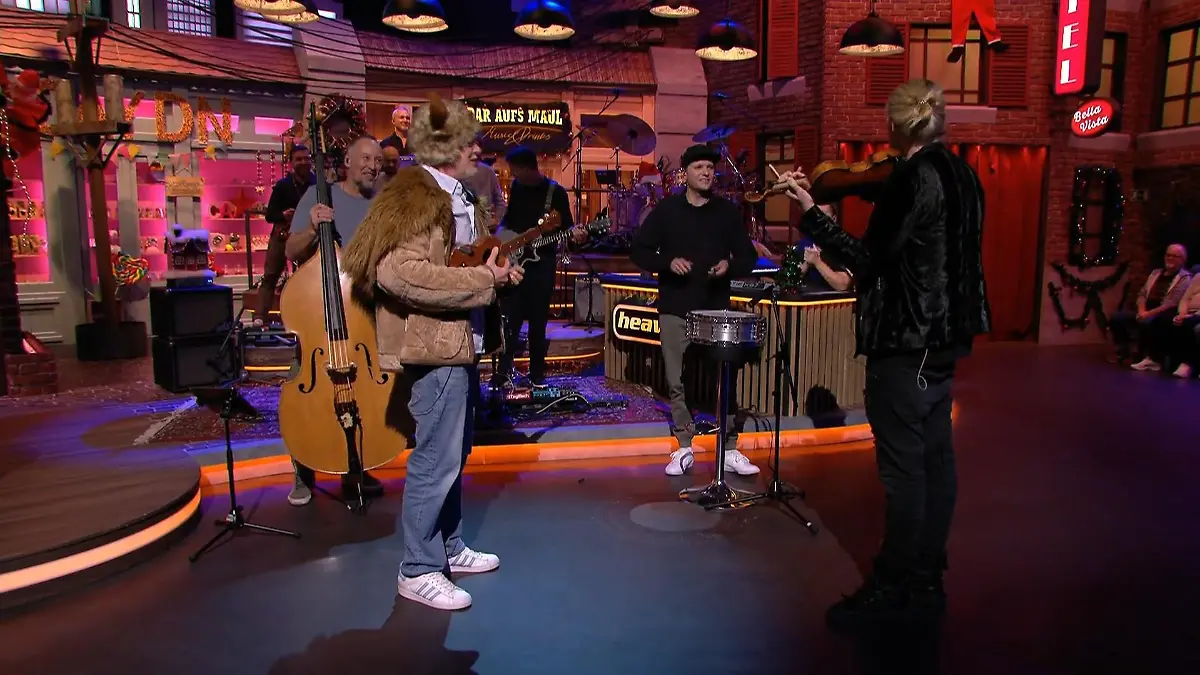 Stefan Raab, David Garrett und die Heavytones