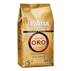 Lavazza Qualità Oro Kaffeebohnen mit Aromanoten von Früchten und Blumen
