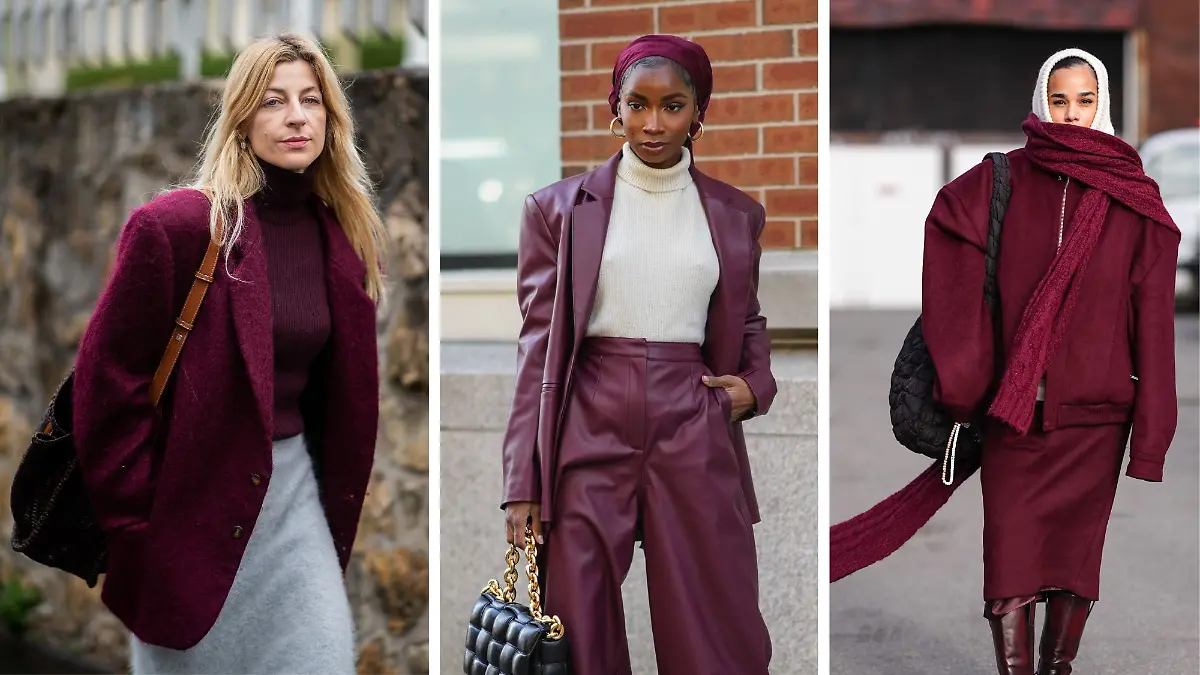 Elegant und warm: An Burgunderrot kommen wir in diesem Winter nicht vorbei!