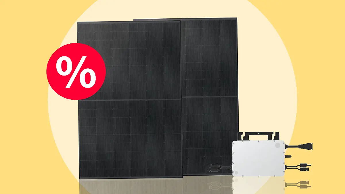 Duo-Balkonkraftwerk von Kleines Kraftwerk im Cyber-Monday-Angebot